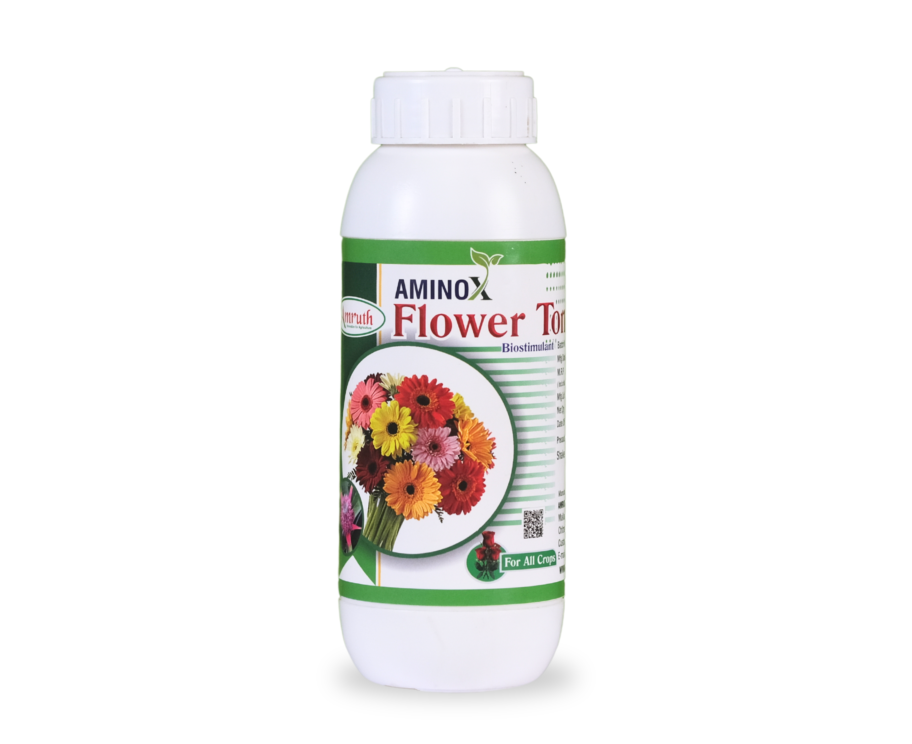 FLOWER-TONE | Organic flower booster | Vegetal protein flower stimulant | Flowering plant vitality booster | Nutrient-rich floral enhancer