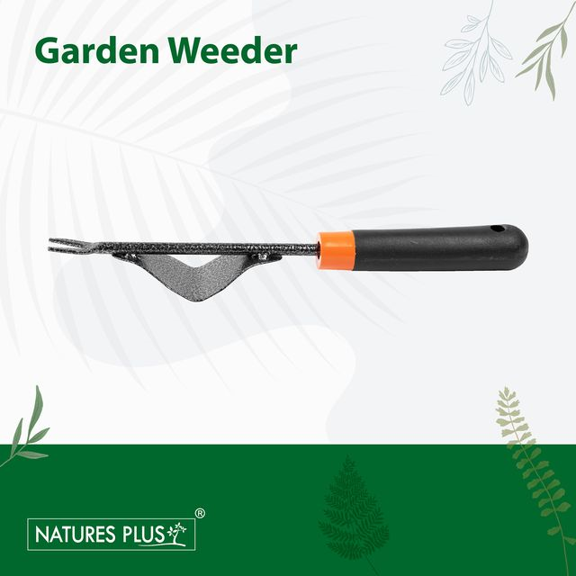 NATURES PLUS | GARDENING TOOLS SET,GARDENING TOOLS SET OF 6 | Hand Trowel, Cultivator, Weeder, Pruning Shears Red & White, Gloves, Garden Sprayer 1 Ltr.