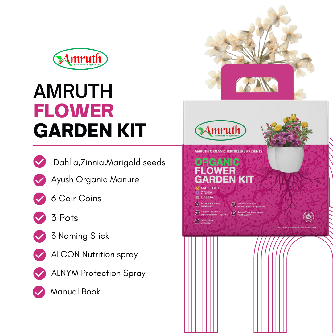 AMRUTH ORGANIC FLOWER KIT