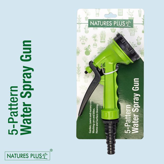 NATURES PLUS | SPRINKLER 5 PATTREN  GUN | WATER SPRAYER