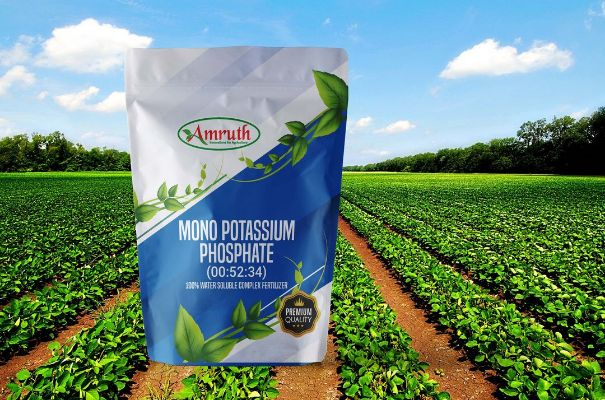 MONO POTASSIUM PHOSPHATE | NPK 00:52:34 | Water Soluble Indoor-Outdoor Plants - Use: Drip-Soil-Spray