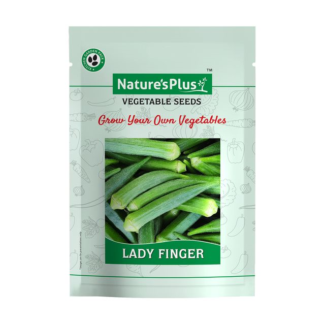 NATURES PLUS | Kitchen garden vegetable seeds pack of 6 | 6 Packet vegetable seeds For home gardening Pots | Vegetables seeds | Lady finger, Cauliflower, Cabbage, Carrot, Beetroot, Radish