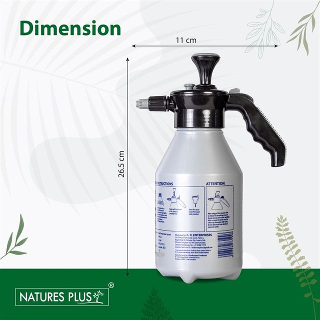 NATURES PLUS | PRESSURE SPRAYER 2.2 LTR