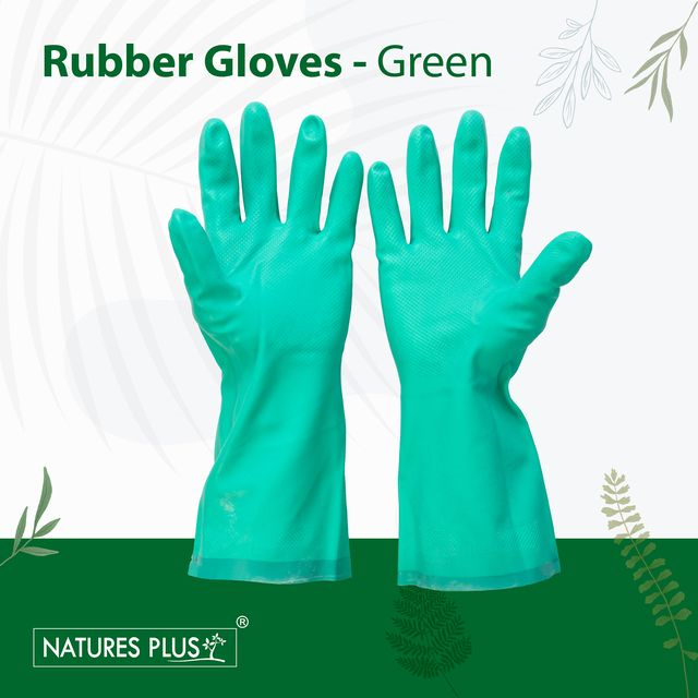 NATURES PLUS | GARDEN NITRILE GLOVES | GARDEN RUBBER GLOVES,WOMEN GARDEN GLOVES,MEN GARDEN GLOVES,HOUSEHOLD GLOVES,NITRILE GLOVES,MULTIPURPOSE GLOVES